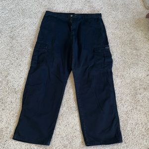 Wrangler black cargo pants
